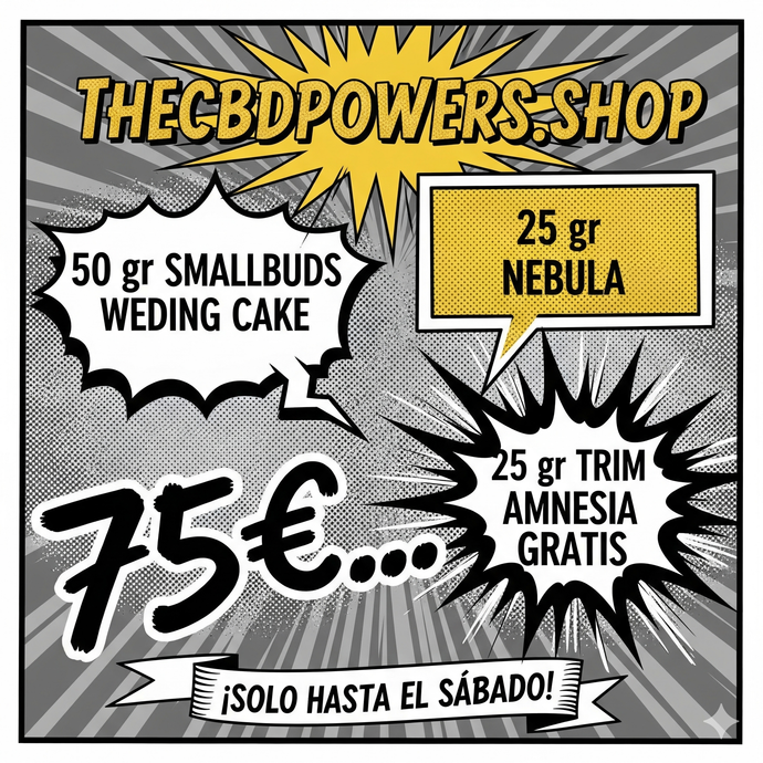 50 gr smallbuds weding cake +25 gr nebula +25 gr trim gratis