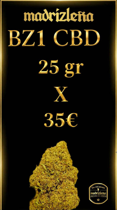 BZ1 CBD DE CALIDAD  BLACK OUT LED