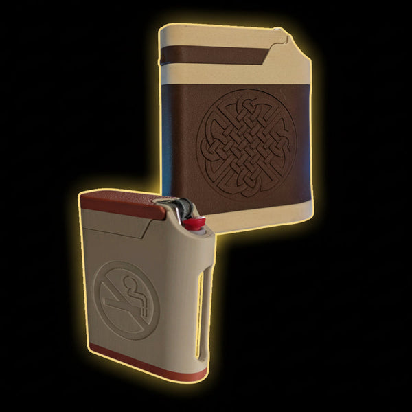 Funda mechero/pitillera bic