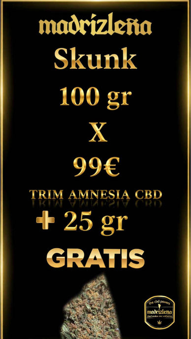 SKUNK CBD  mas cbd gratis de calidad