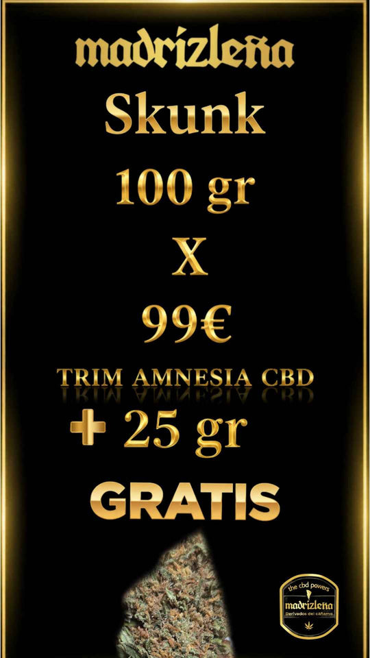 SKUNK CBD  mas cbd gratis de calidad