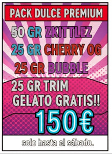 PACK  DULCE CBD + TRIM GRATIS