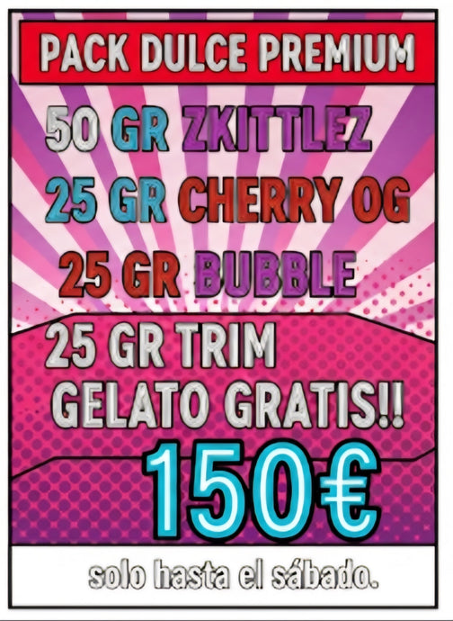 PACK  DULCE CBD + TRIM GRATIS