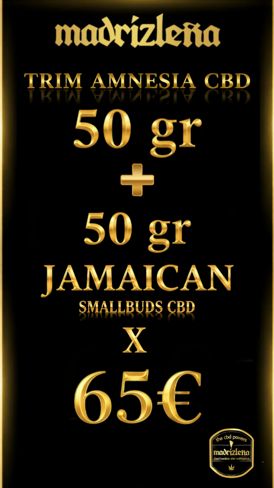 TRIM AMNESIA CBD + smallbuds  de calidad