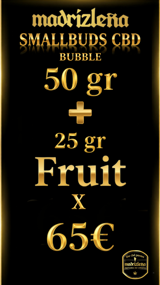 Fruit CBD + smallbuds CBD pack