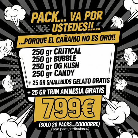 PACK KG MIXTO CBD + REGALOS